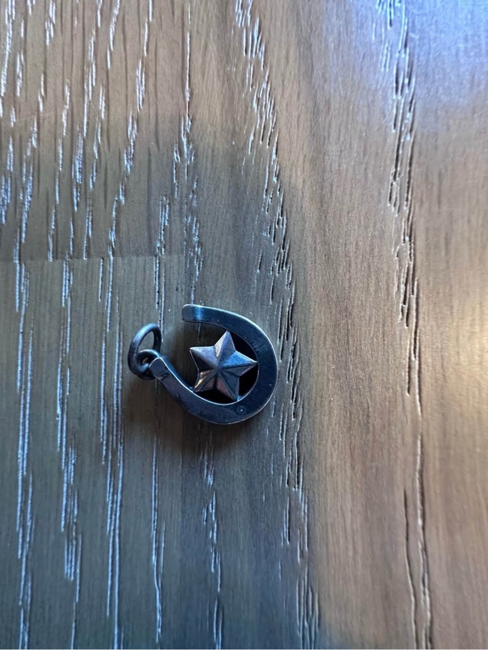 James Avery Silver Star Horseshoe Charm